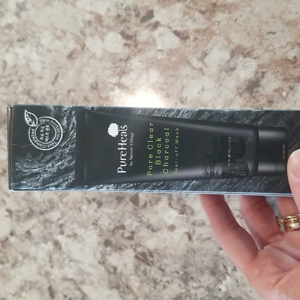 Pureheals Pore Clear Black Charcoal Peel off Mask